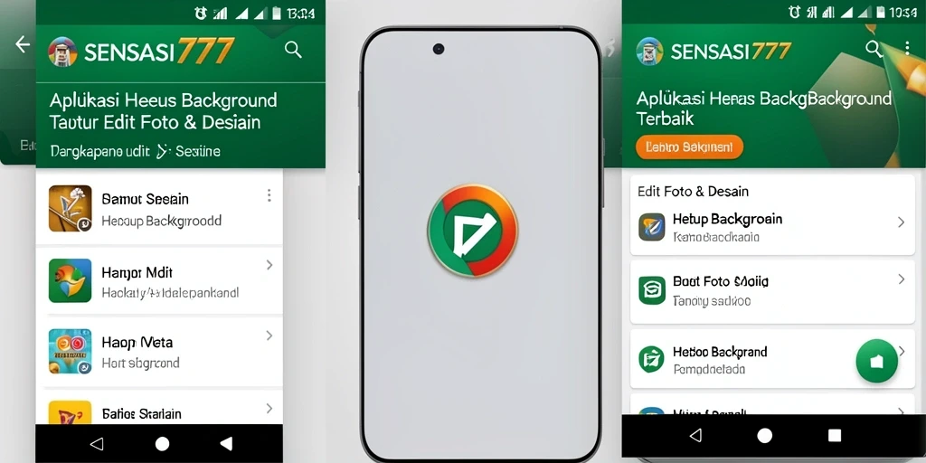 Antarmuka SENSASI777 yang menampilkan fitur Hapus Background.