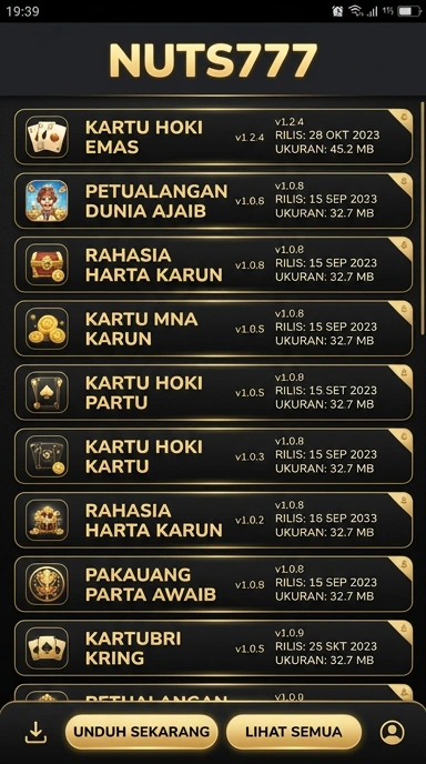 Riwayat Versi nuts777 untuk Pengguna Android